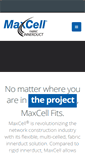 Mobile Screenshot of maxcellinnerduct.com